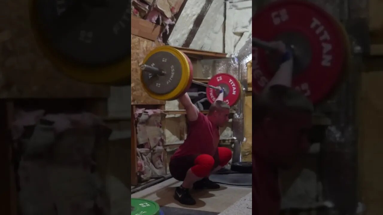 111 kg / 245 lb - Snatch + Hold