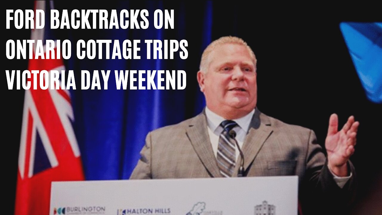 Ford Is Now Sayings To 'Hold-Off' Travelling To Your Cottage This Victoria Day Weekend