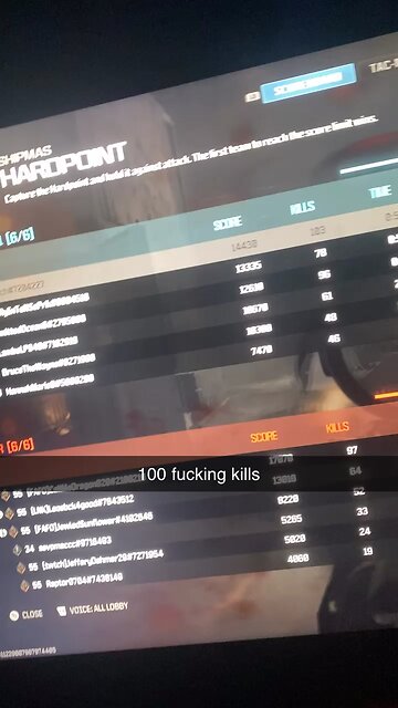 Modern Warfare 3 100 KILLS