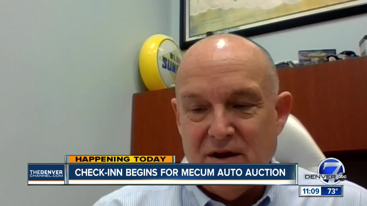 Check-in begins for Mecum Auction