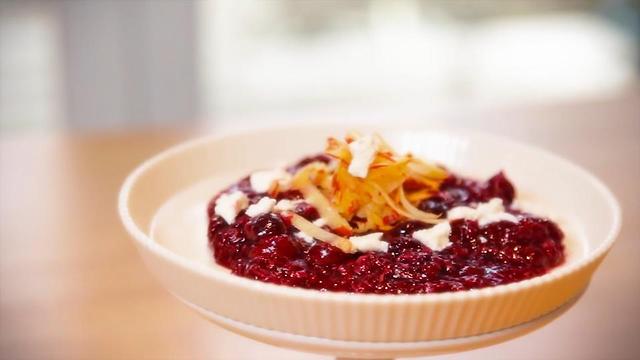 Cranberry Braised Red Cabbage