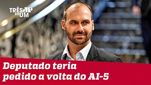 Câmara aprova arquivamento de processo contra Eduardo Bolsonaro