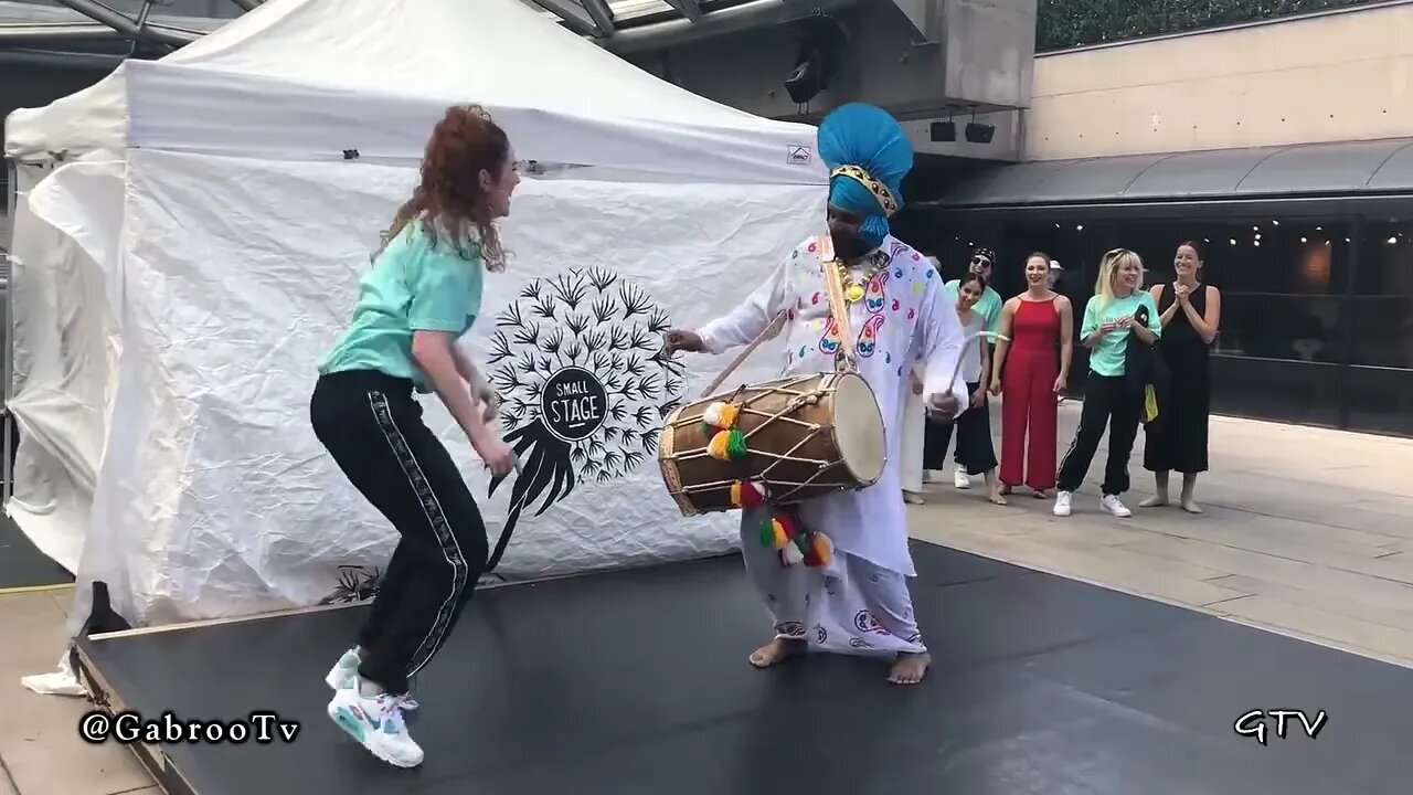 Freestyle Dancing to the Dhool beat