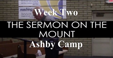 The Sermon on the Mount part 2