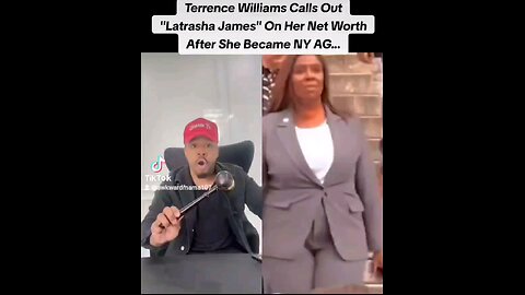 Terrence Williams says Letitia James should be investigated for fraud immediately...