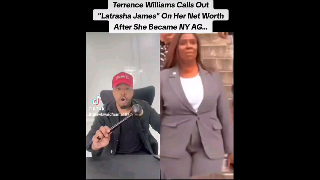 Terrence Williams says Letitia James should be investigated for fraud immediately...