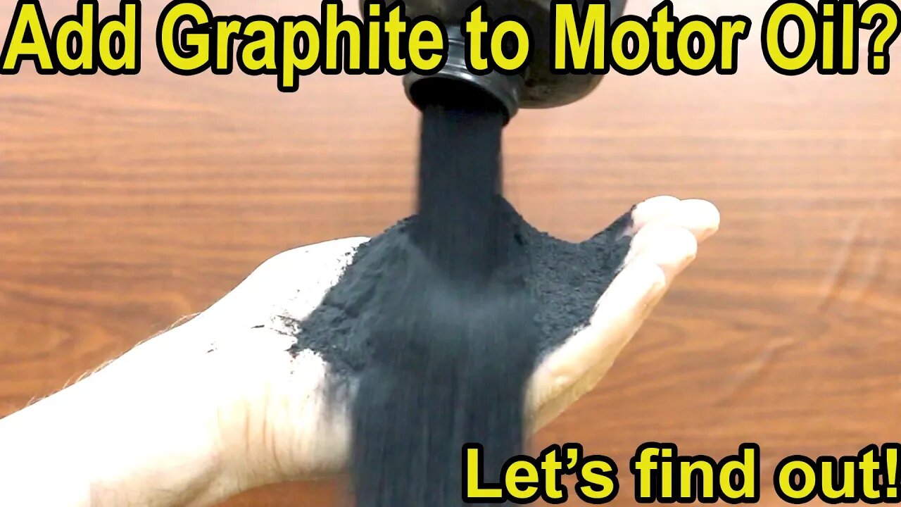 Will "Graphite" Help Motor Oil Performance? Let's find out! Vintage Arco Graphite vs Quaker State