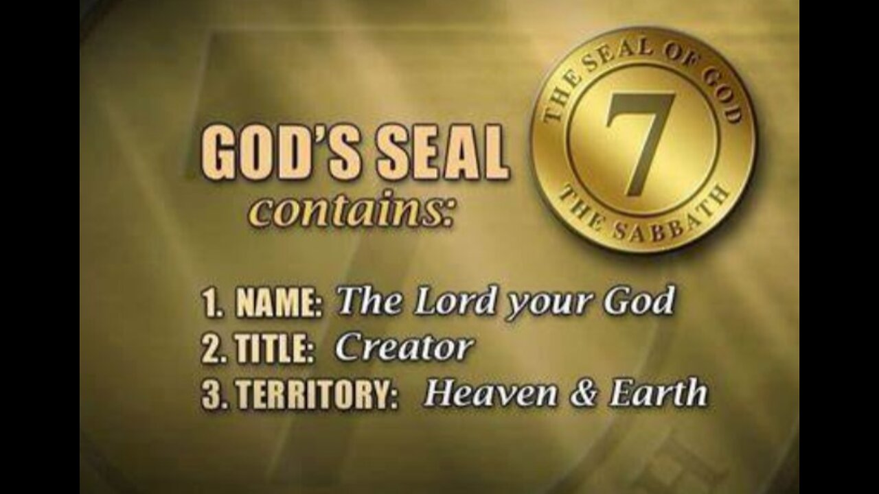 The Seal of God and The Mark of the Beast