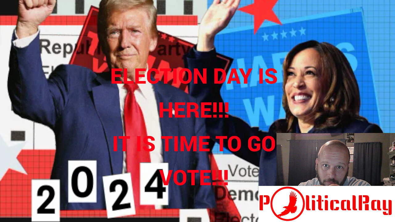 Election Day is here! It is time to make our voices heard! We are ready for Trump again!!!