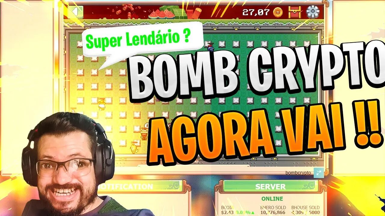 Bomb Crypto finalmente tirei uma prisão será que veio lendário