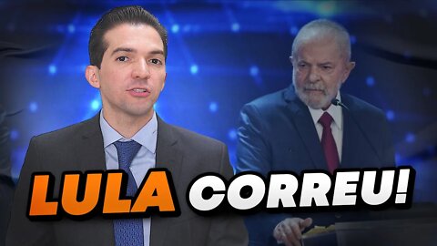 Lula correu do debate do SBT