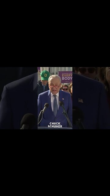 Chuck Schumer, Your Body, Their Choice