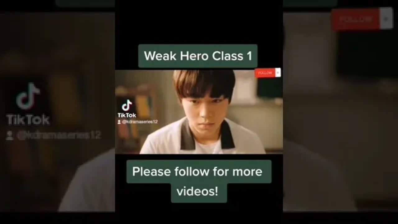 Weak Hero Class 1 #weakheroclass1 #choihyunwook #parkjihoon #weakhero #kdrama