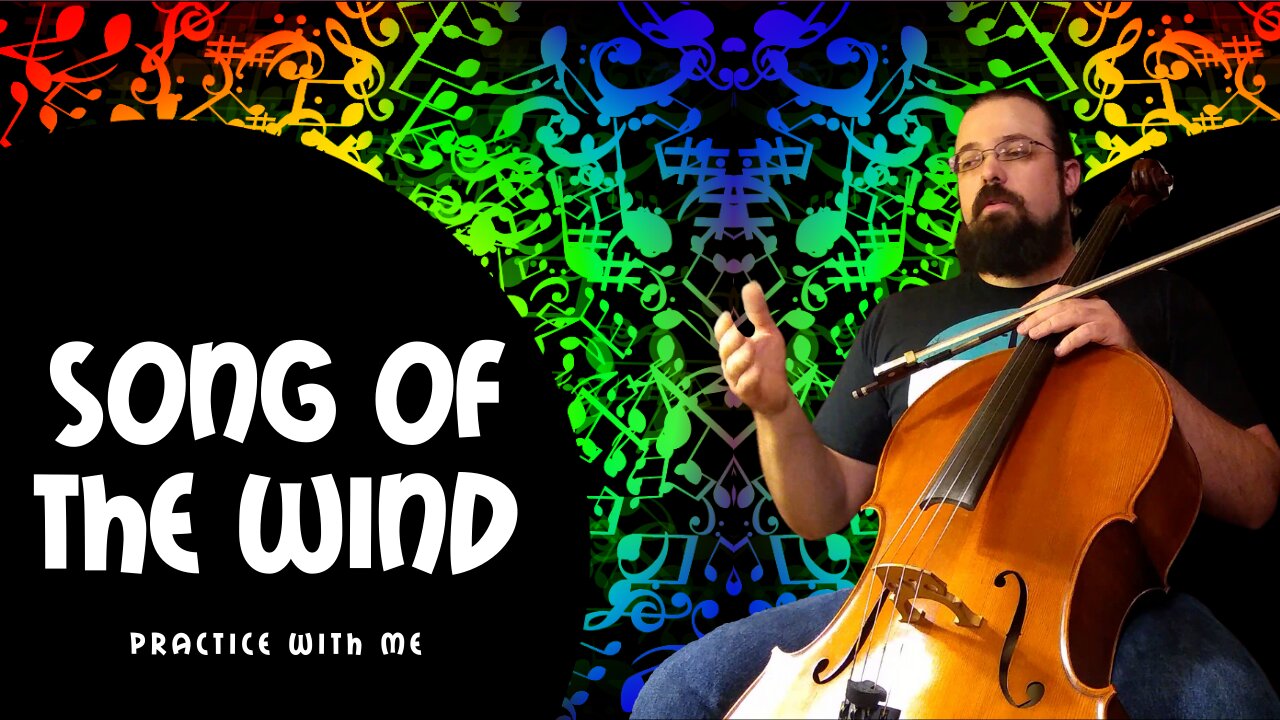 Song Of The Wind Cello Practice With Me | Suzuki Cello School Volume 1