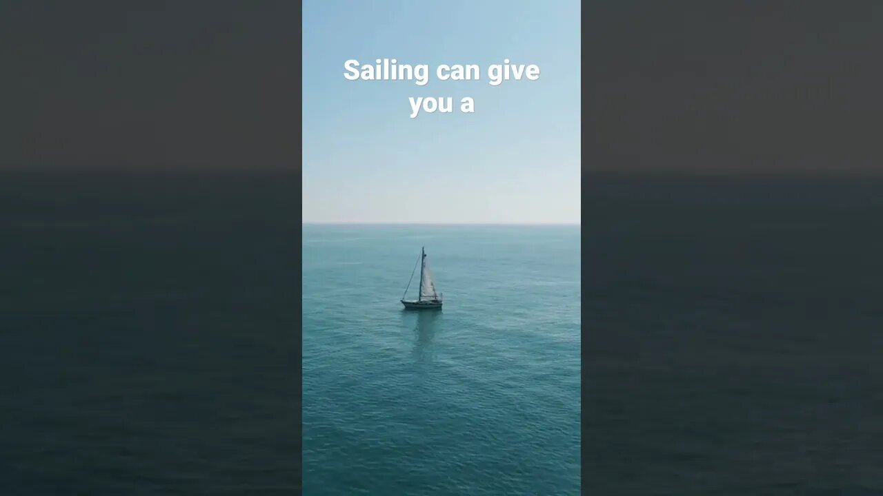 Sailing can give you a...#boating #sailing