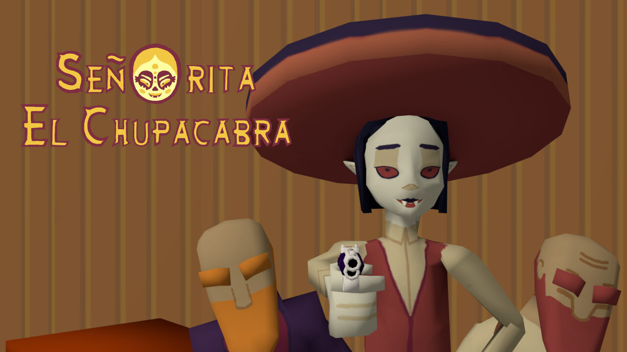 Señorita El Chupacabra Shorts: New Gun