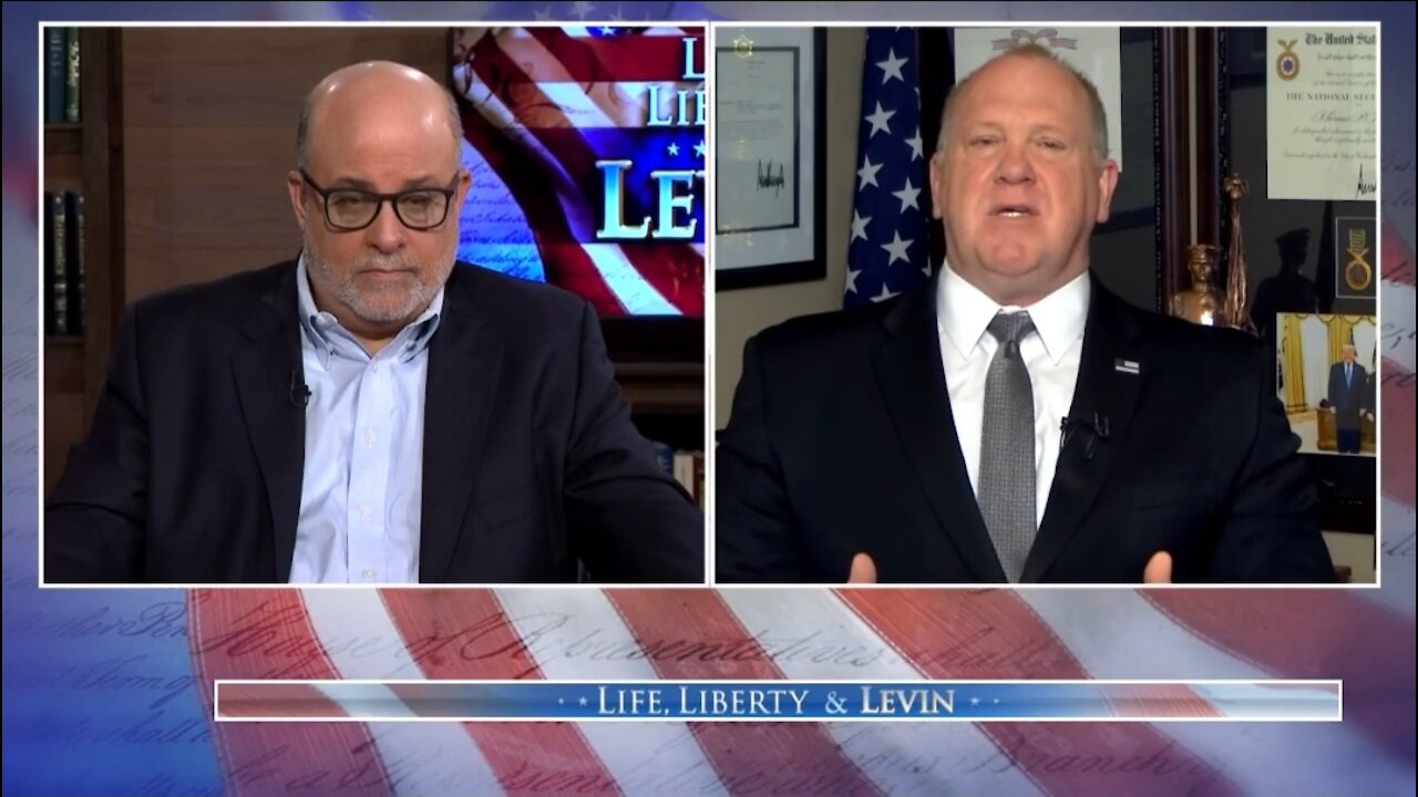 Tom Homan: Biden Response to Border Crisis Isn't Incompetence, It's By Design