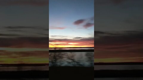 Sunset Over Waconda Lake