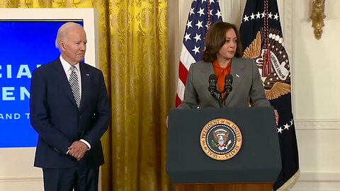 Amid Int'l Chaos, Joe Biden and Kamala Harris Are Currently Talking About Artificial Intelligence