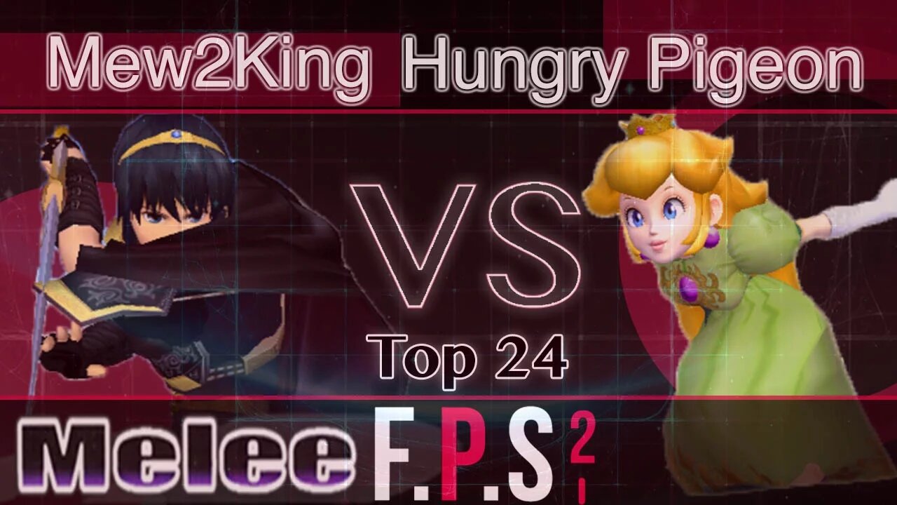 MVG FOX|Mew2King (Marth) vs. Hungry Pigeon (Peach) - Melee Winners Quarters - FPS2