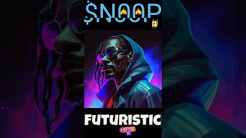 Futuristic Snoop #hiphop #cyberpunkart #music