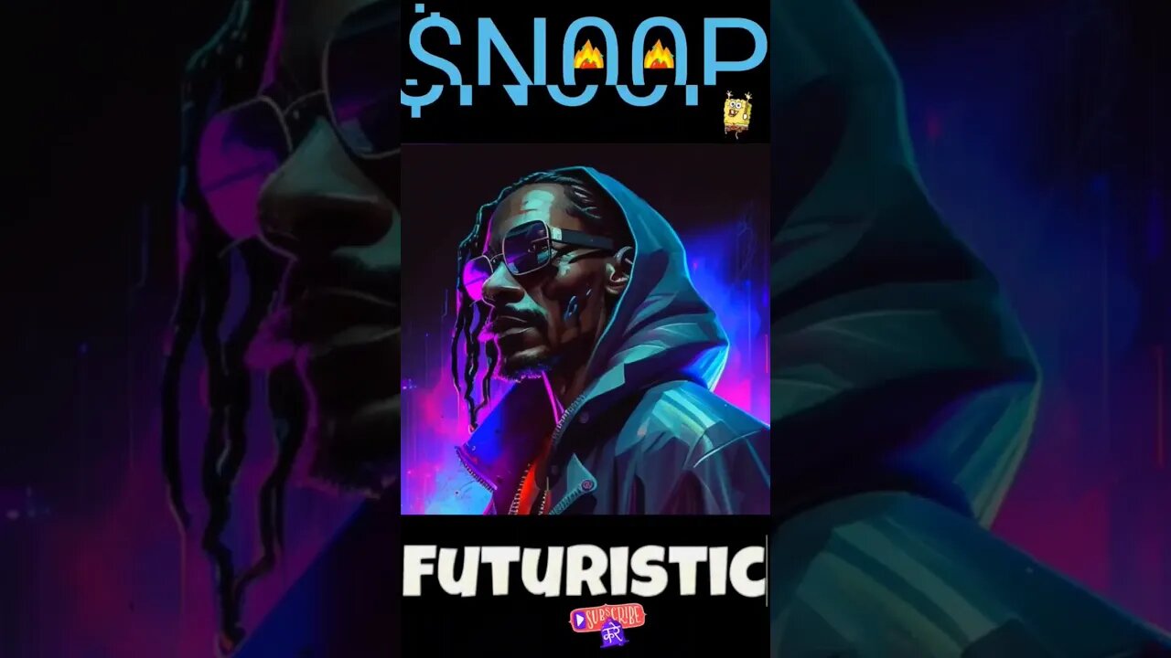 Futuristic Snoop #hiphop #cyberpunkart #music