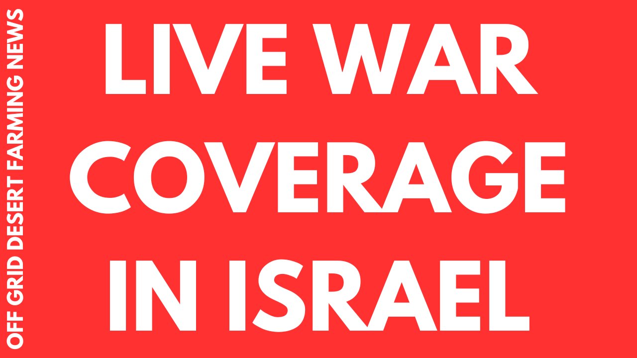 BREAKING NEWS: LIVE WAR COVERAGE IN ISRAEL !! WAITING ON THE IRANIAN ATTACK TO BEGIN