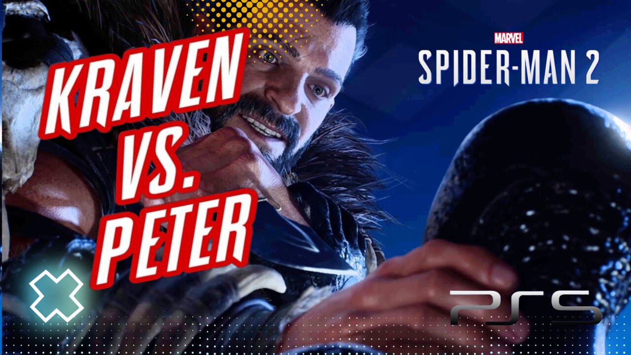 Marvel's Spider-Man 2 - Symbiote Peter vs, Kraven the Hunter 1080p 60fps