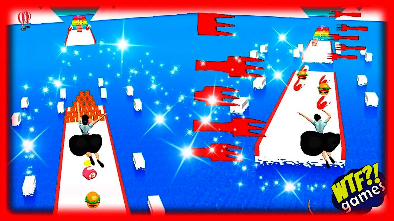 Fart Runner Gameplay 🍕🍔💨 Part 6 Lvl 25-30 -||- All Levels (iOS & Android)