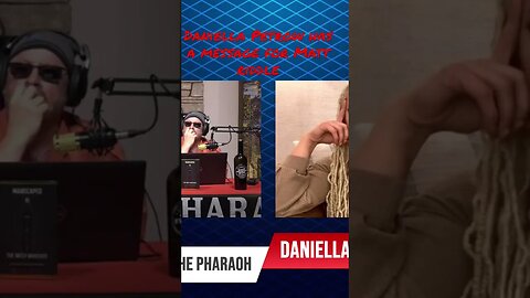 Daniella Petrow message for Matt Riddle