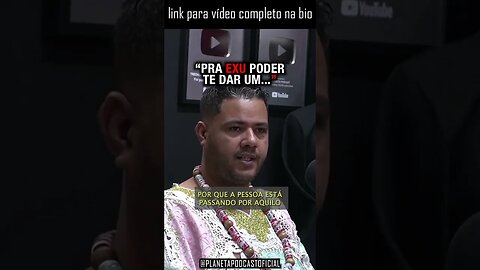 BUSCANDO A PROSPERIDADE NO CANDOMBLÉ com Pai Lucas | Planeta Podcast (Sobrenatural) #shorts