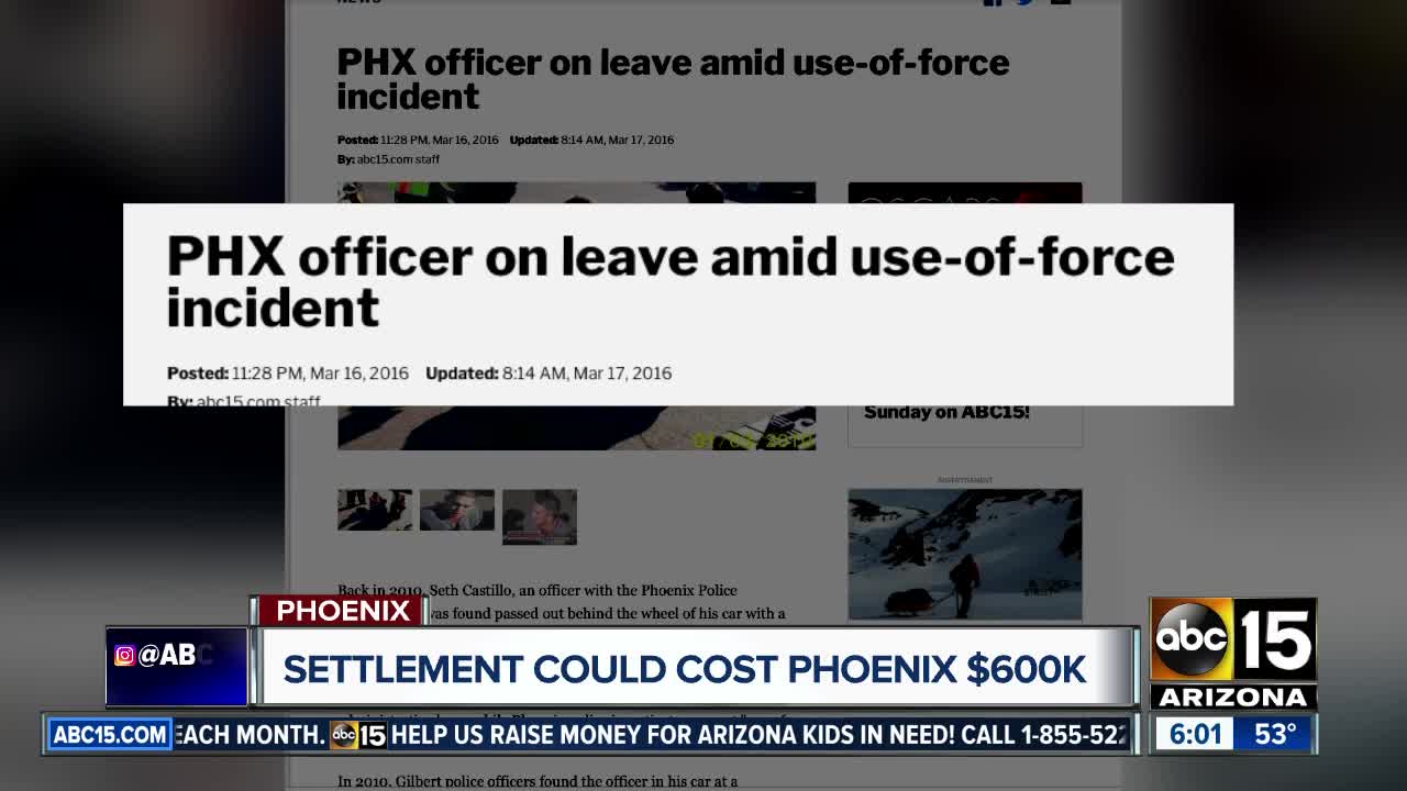 Suit against Phoenix could cost city $600k