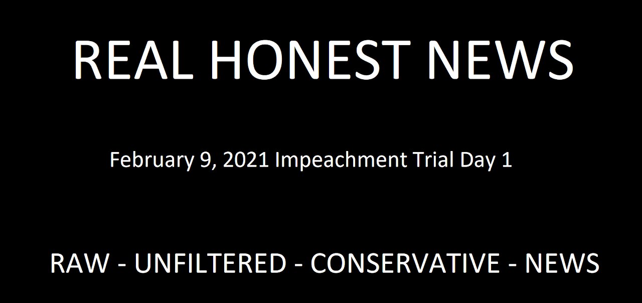 Day one of Impeachment, No way are they this dumb