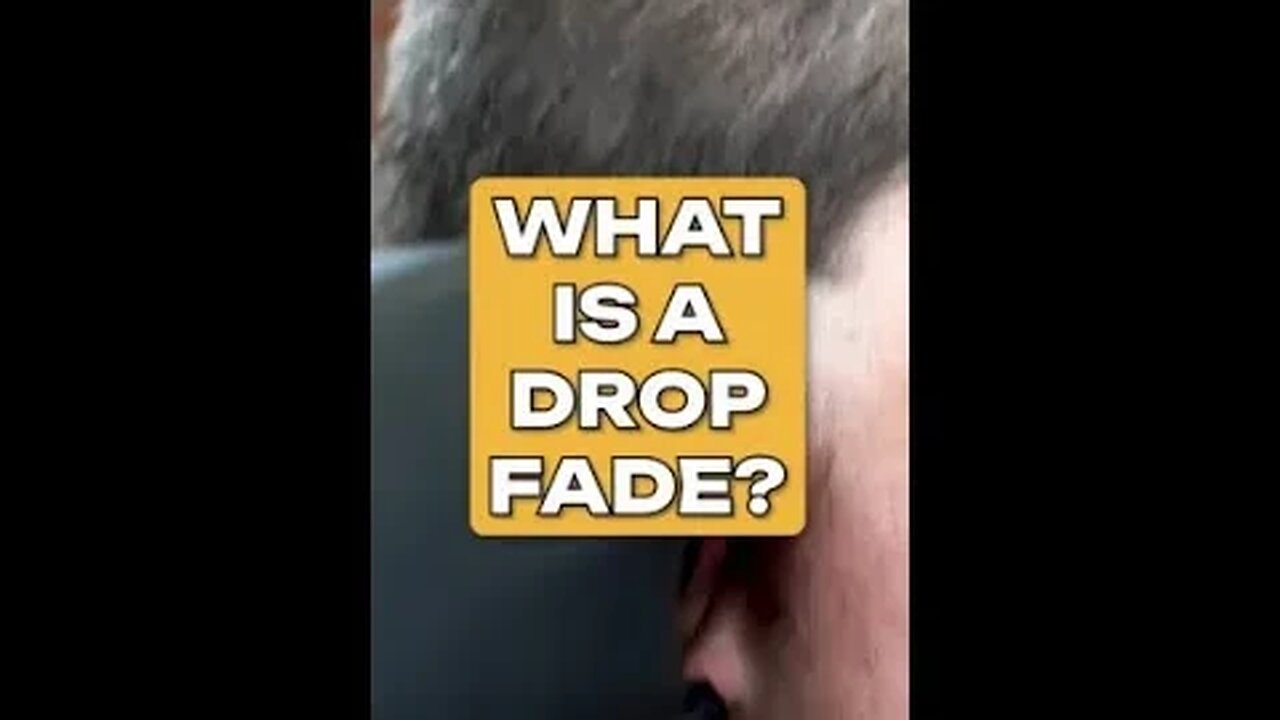 What is a drop fade haircut