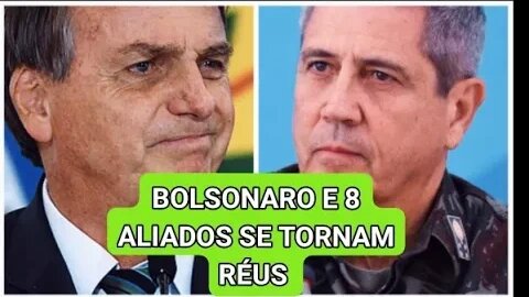 TSE Bate o martelo Jair bolsonaro Braga Neto e oito aliados