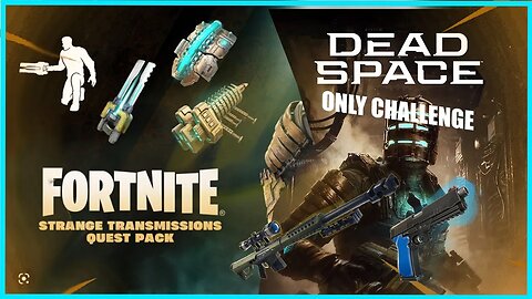 Dead Space Only Challenge : Fortnite : Gold And Blue Only