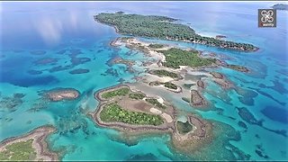 Stunning drone footage reveals the "Greek Bahamas"