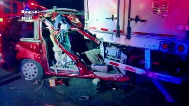 UPDATE: Truck driver at fault in crash that killed 3-year-old child on I-15
