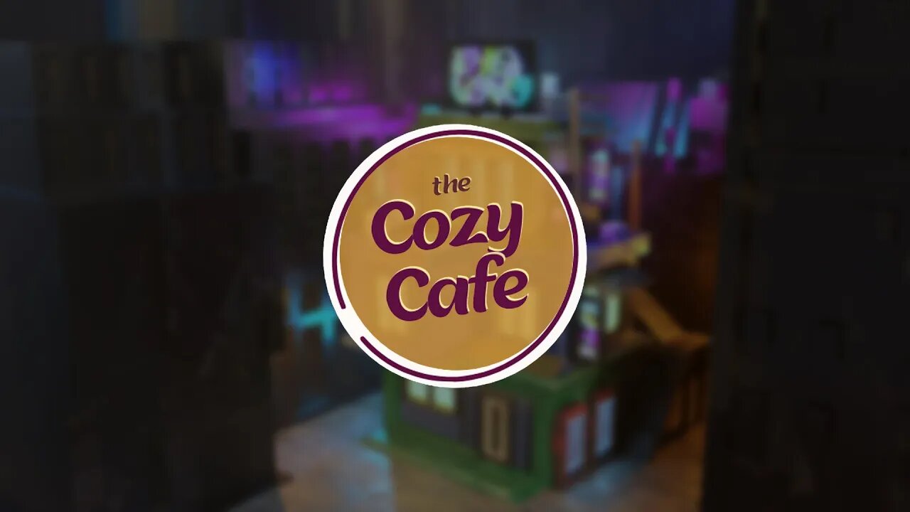 Cozy Cyberpunk Cafe | 1 Hour of Atmospheric Lofi Study Music for Relaxing and Focus in Rainy City