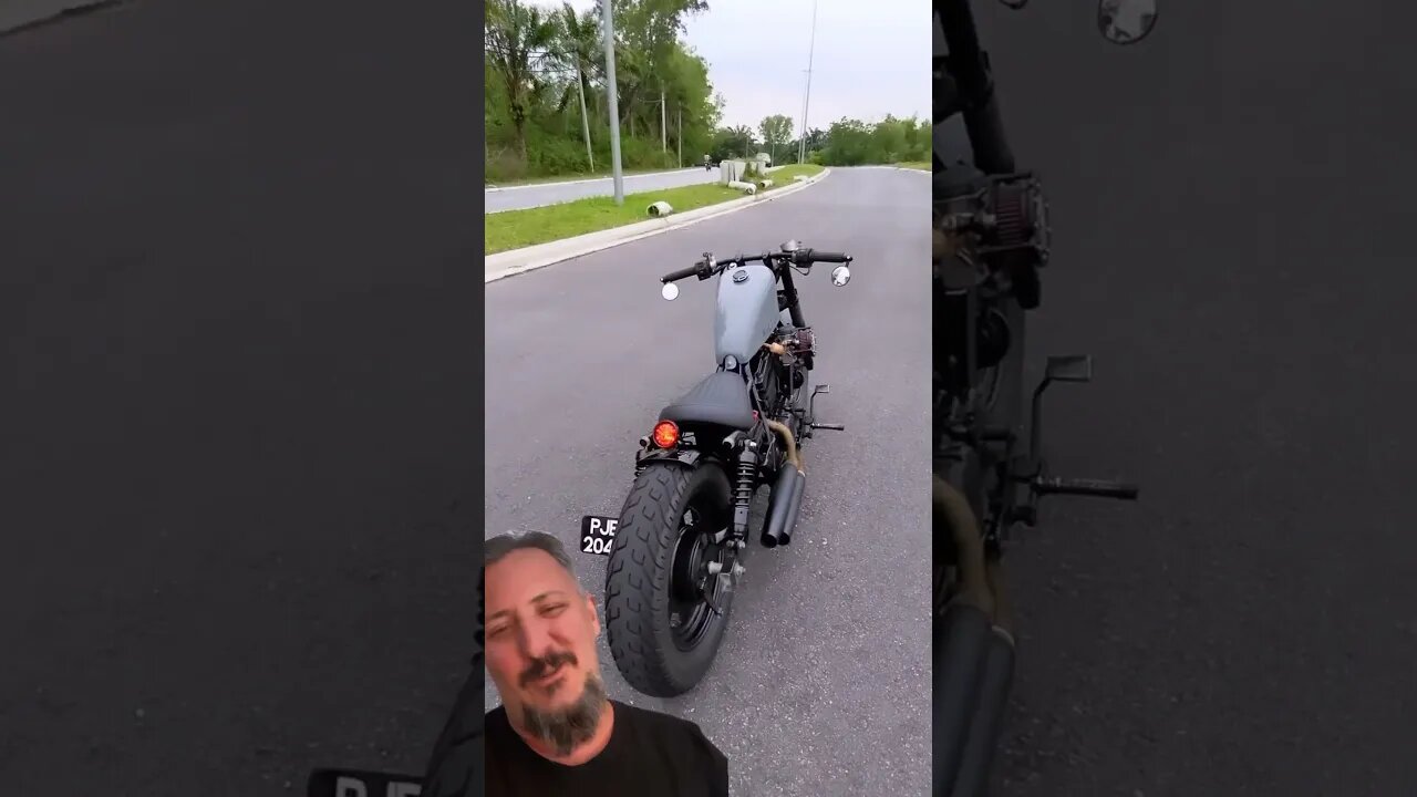 Mirage 250 tipo Harley? Pode isso Arnaldo?