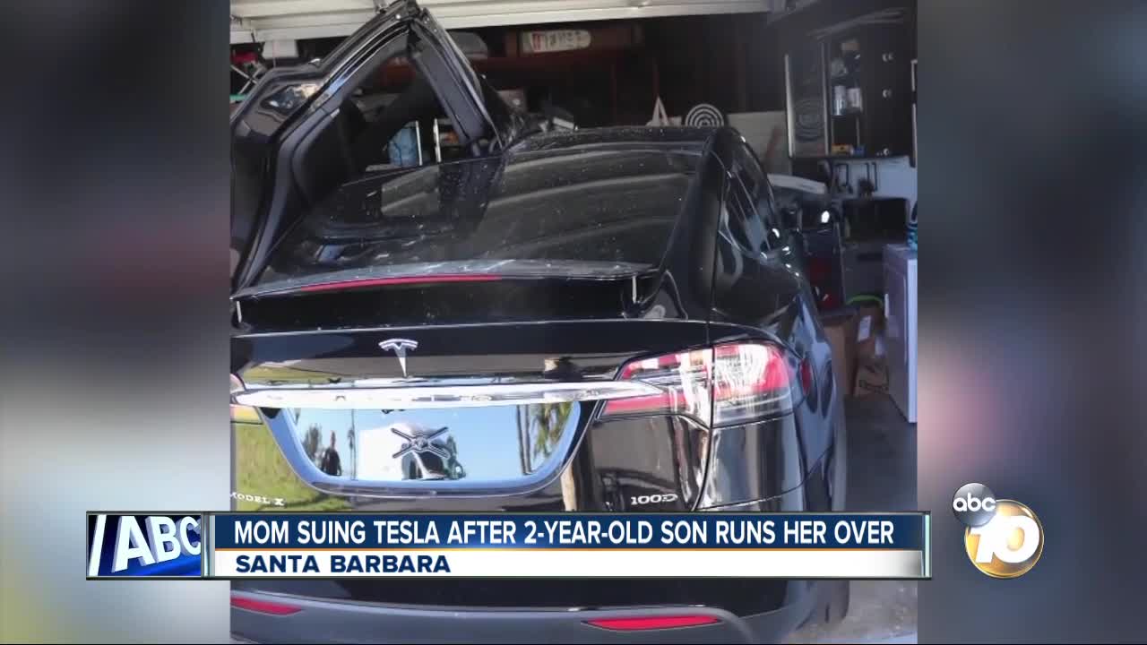 California mother sues Tesla after toddler son runs her over