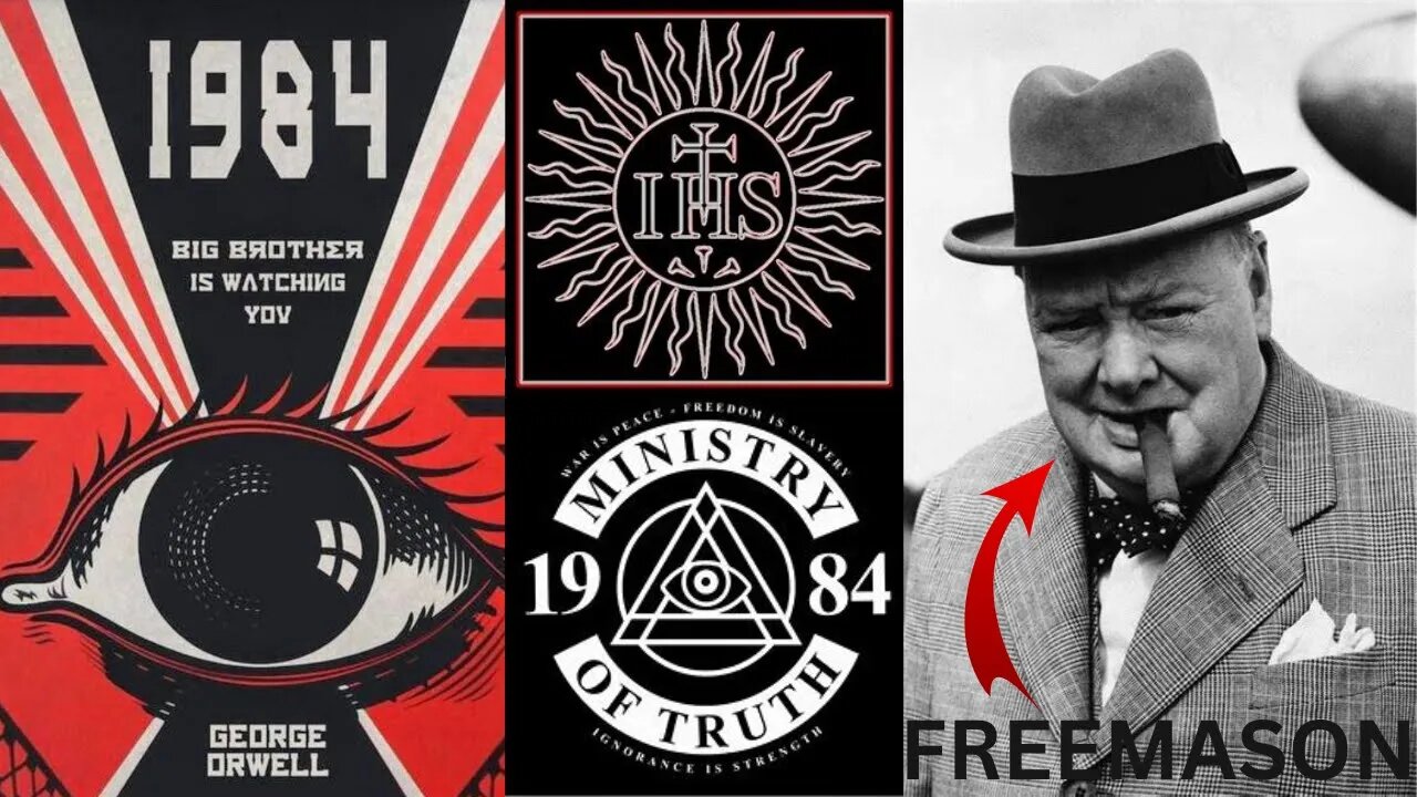 The "1984" movies, Winston CHURCHill (who was a Mason), and The Jesuits #truth #gematria #numerology