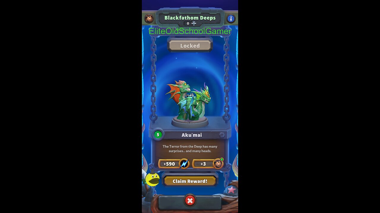 Warcraft Rumble - Blackfanthom Deeps - Chariga Razorflank - Beast Dungeon - April 2024