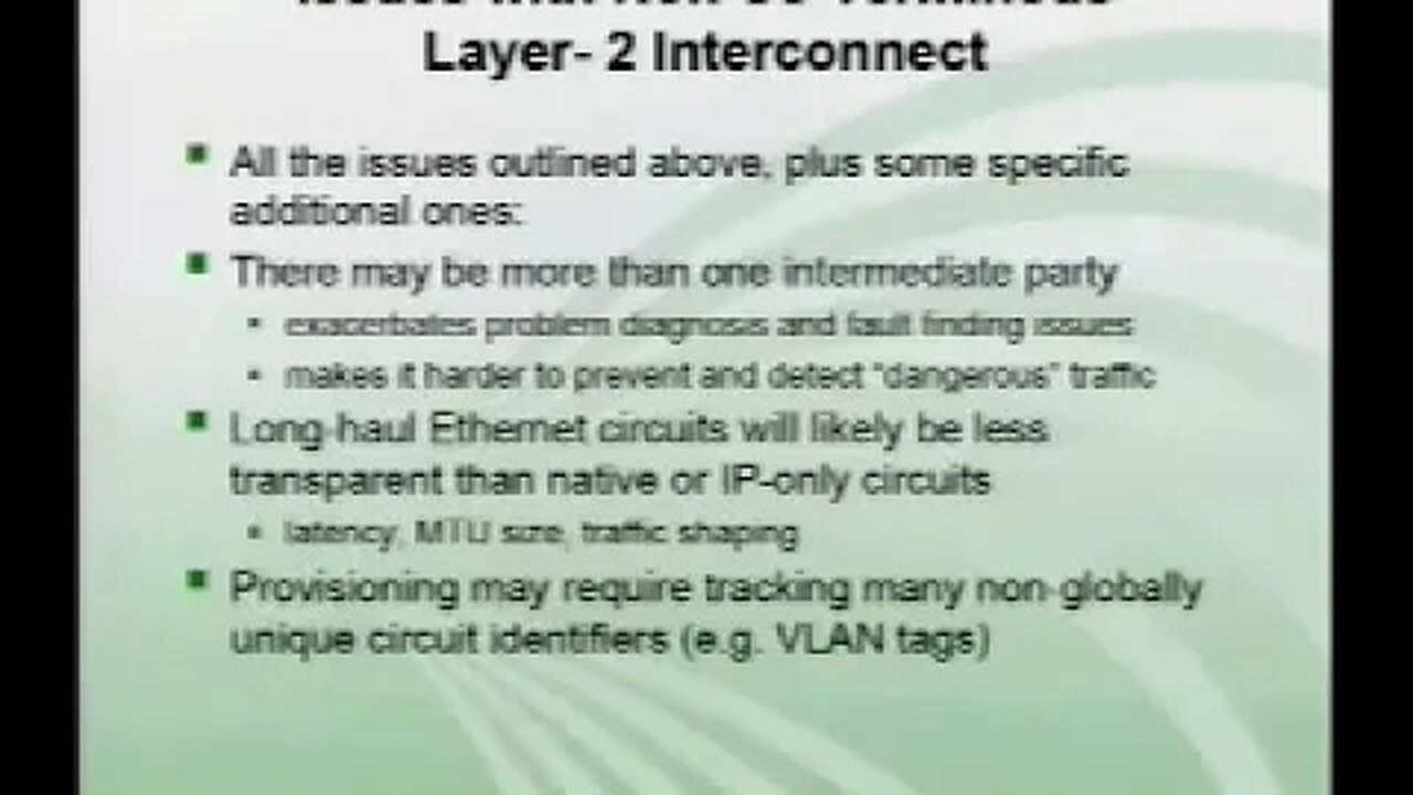 Appropriate Layer 2 Interconnection Between IXPs 2