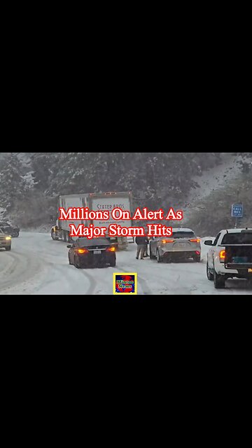 Millions on alert as major storm hits West