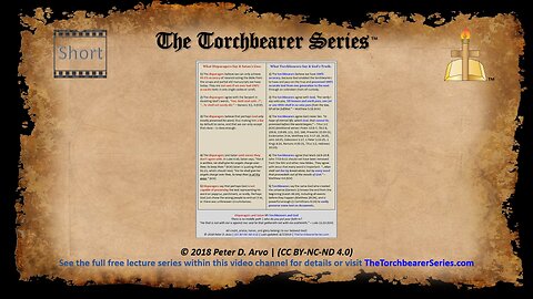 Short PB - Disparagers and Satan VS Torchbearers and God