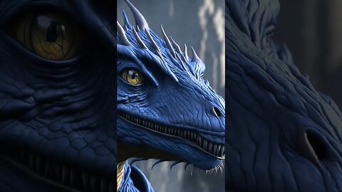 Saphira, Blue Female Dragon, Eragon 2006 Fantasy/Adventure Movie