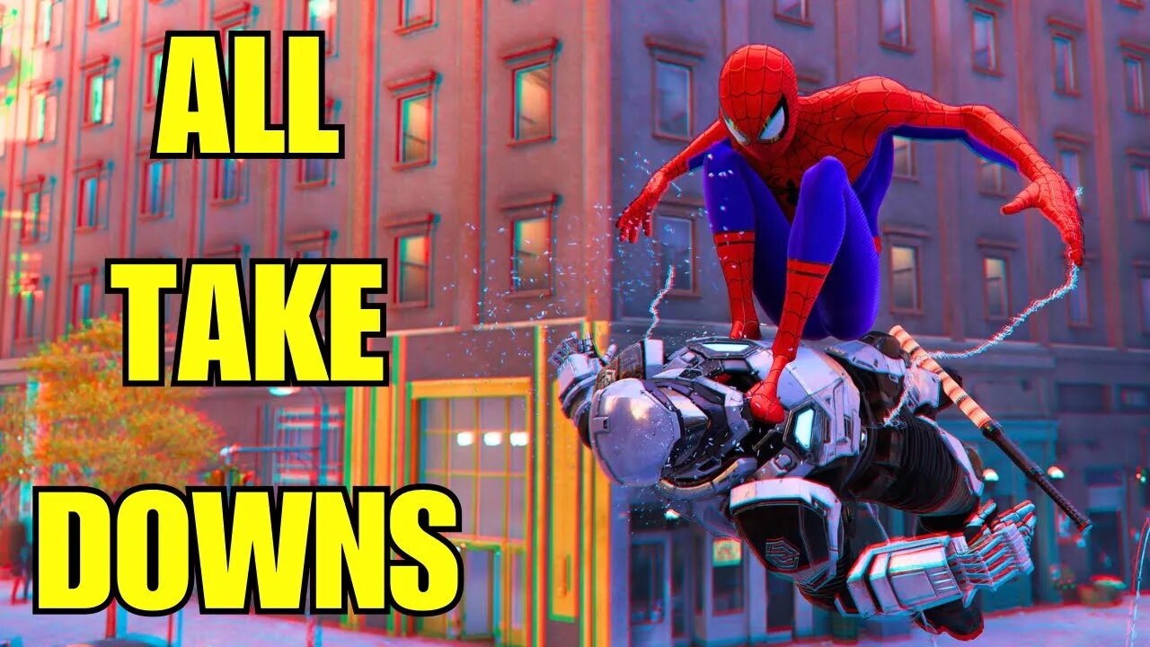 All Spider-Man TAKEDOWNS PS5 Gameplay