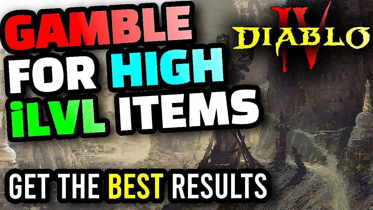 The PROPER WAY TO Gamble in Diablo 4