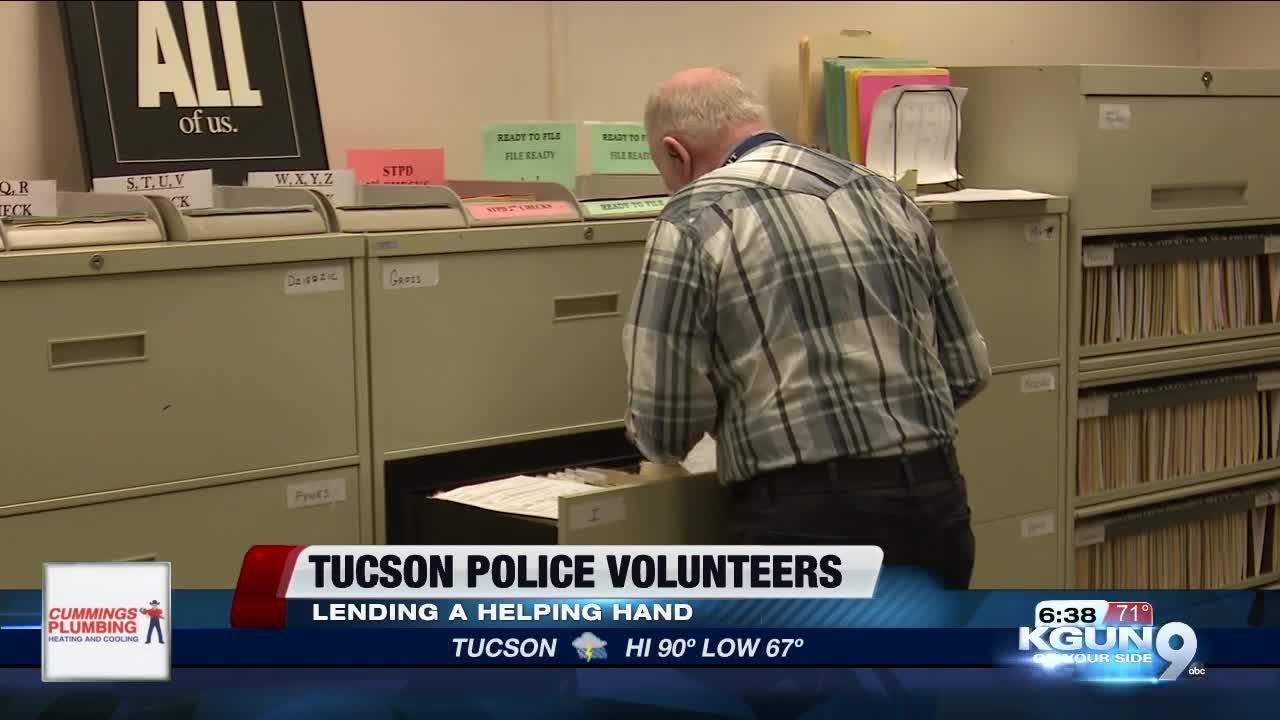 The citizens behind the officers, TPD's volunteer program